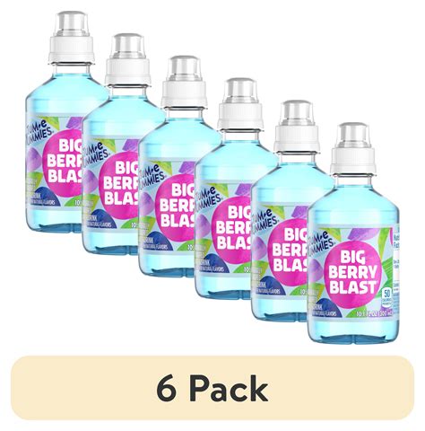 (6 pack) Tum-e Yummies Big Berry Blast Naturally Fruit Water, 10.1 fl ...