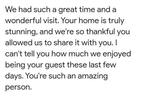 Write a Reply to The Letter of Thanks for Hospitality on A Visit ...