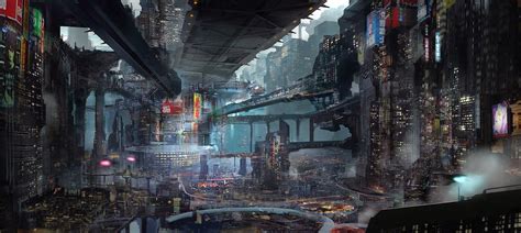 science fiction, futuristic, futuristic city, artwork, cityscape ...