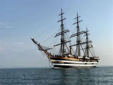 Sailing Ship Amerigo Vespucci at Jordan Judah blog
