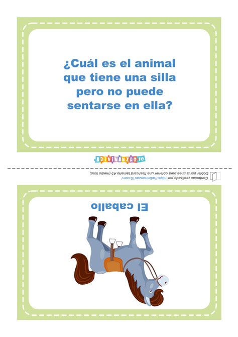 +50 ADIVINANZAS DE ANIMALES # Para Niños con Respuestas