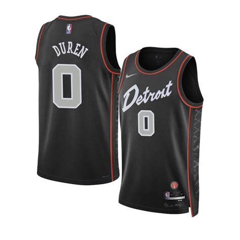 Detroit Pistons Jalen Duren 23-24 City Jersey - Depop