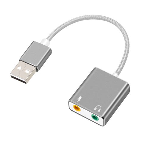 USB声卡外置7.1usb声卡免驱k歌麦克风声卡电脑手机声卡带线声卡-阿里巴巴