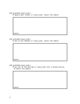 Image result for For Loop Practice Problems Python