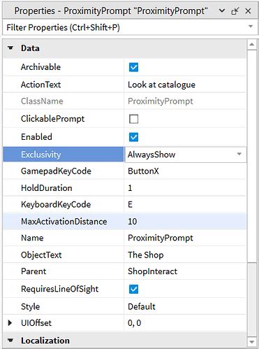 Image result for Proximity Prompt GUI Roblox