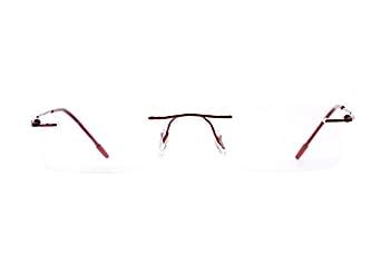 Buy Redex Titanium Glasses Frame, Rimless Frameless Optical Eyewear ...