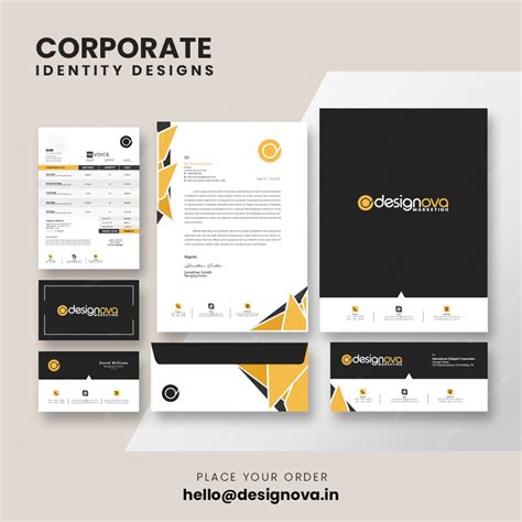 Corporate Identity Design Services | Designova Graphics