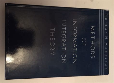 Buy Methods of Information Integration Theory Book Online at Low Prices ...