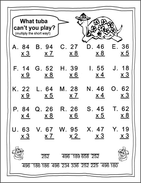 Printable 3Rd Grade Multiplication Worksheets - Printable Calendars AT ...