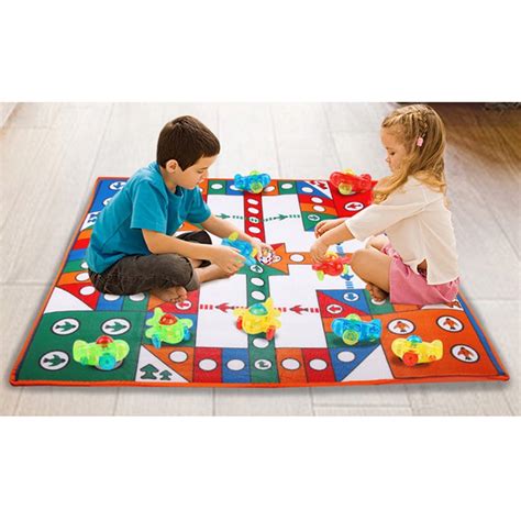 Buy Flying Chess Carpet Parent-child Game Creeping Mat Kids Aeroplane ...