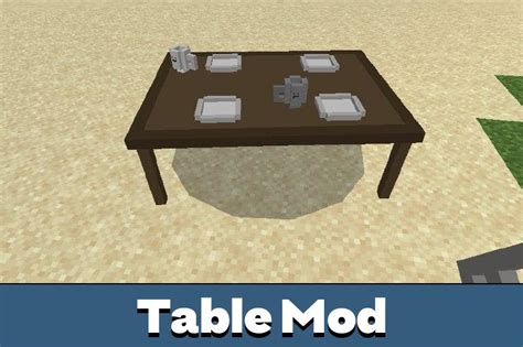 Download Table Mod for Minecraft PE - Table Mod for MCPE