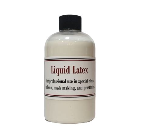 Liquid Latex PRO GRADE Brushable Thick Latex - for Makeup, Special FX ...