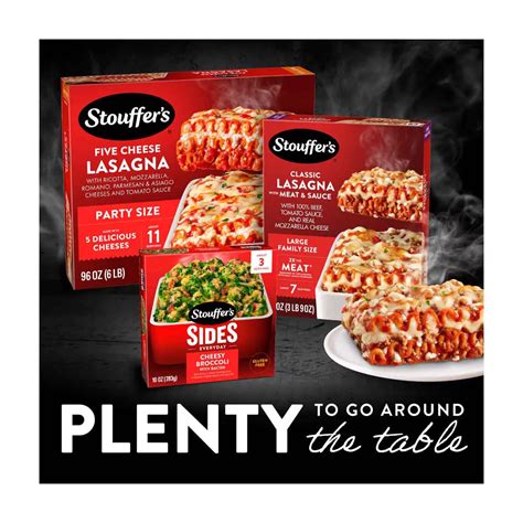 Buy Stouffer’s Classic Lasagna with Meat & Sauce, Large Family Size ...