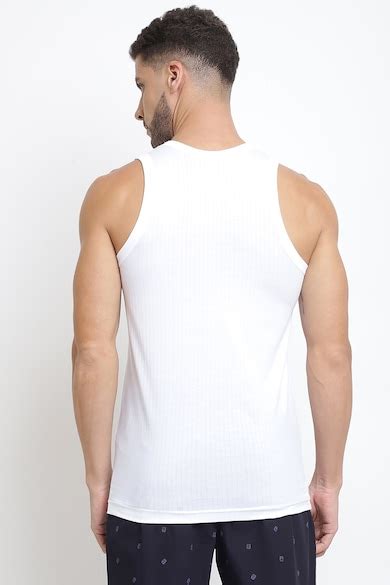 Buy Men White Solid Vest Online - 667137 | Van Heusen