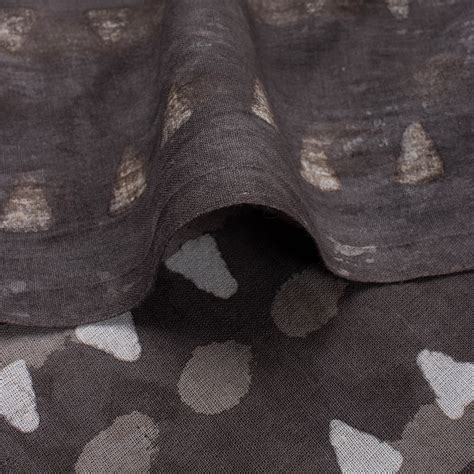 Black Stripe Dabu Hand Block Print Fabric at Best Prices – Dmaasa