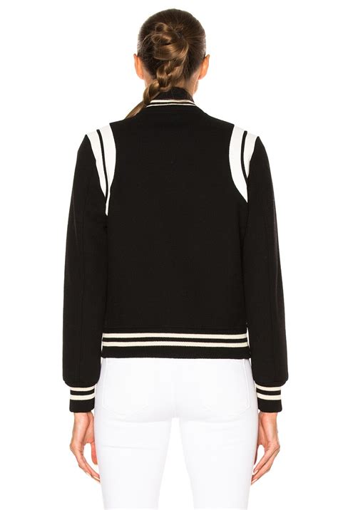 Saint Laurent Teddy Femme in Black & White | FWRD