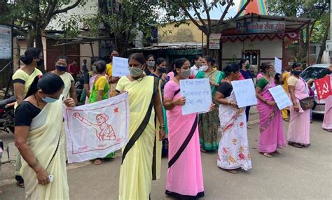 Indie Journal | Anganwadi workers continue protests for recognition as ...