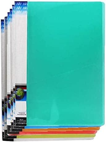 Shining Zon Report File Folder with Plastic Clip for Certificates ...