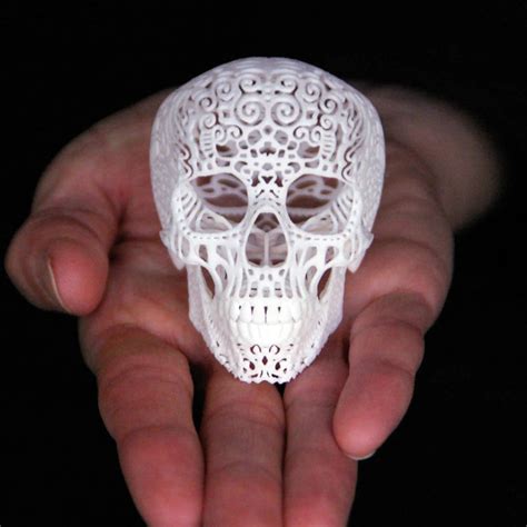 3D Printed Skulls // Josh Harker on Etsy