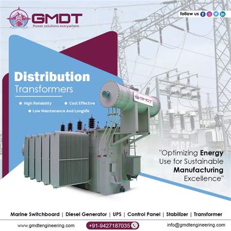 Distribution Transformers Manufacturers - GMDT Marine & Industrial ...