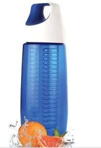 Strategy FRUIT INFUSER BOTTLE (BPA FREE) WITH SILICON HANDLE GRIP ...