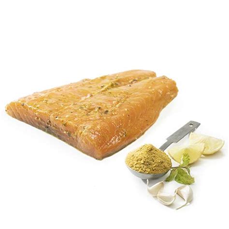 Fresh Norwegian Salmon in Lemon, Garlic & Herb Sauce, 250 g : Amazon.in ...