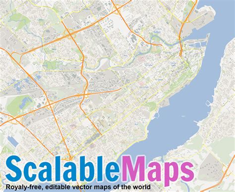 Image result for Quebec City Map