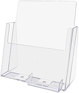 Marketing Holders 8"W Brochure Holder Tri-fold Brochures Pack of 10 ...