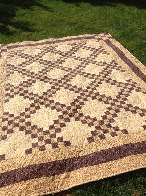 Image result for Irish Chain Quilt Pattern