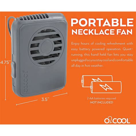 O2 Cool Necklace Fan 的图像结果