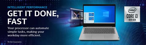 Lenovo IdeaPad 3 10th Gen Intel Core i3 14" (35.56cm) FHD Thin & Light ...