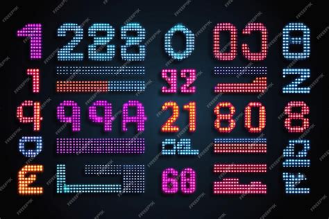 Image result for 5X6 LED Numbers