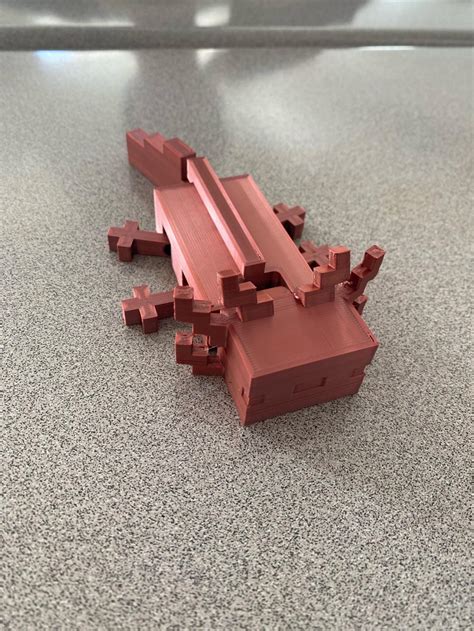 My 3d printed axolotl : r/3Dprinting