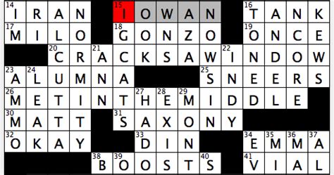 Rex Parker Does the NYT Crossword Puzzle: Cacophony / MON 8-4-14 ...