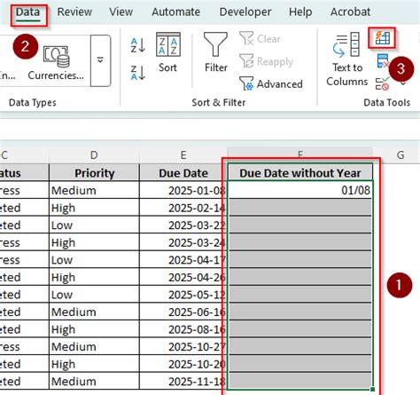 How To Remove Year From Date In Excel