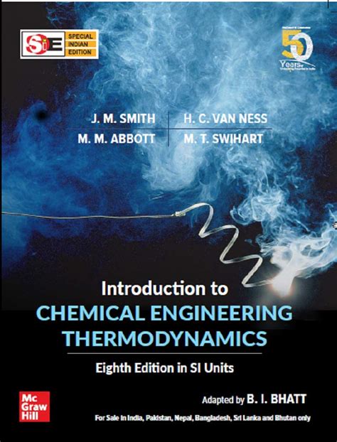 Buy INTRODUCTION TO CHEMICAL ENGINEERING THERMODYNAMICS (SIE), 8TH ...