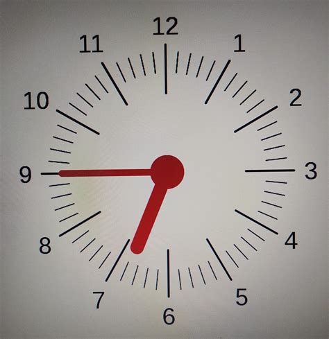 ¿Qué tipo de angulo se forma a las 6:45 en el reloj? - Brainly.lat