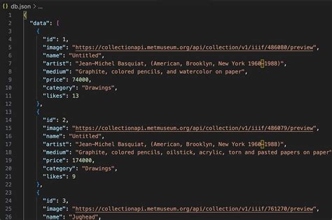 Fetch API JSON 的图像结果