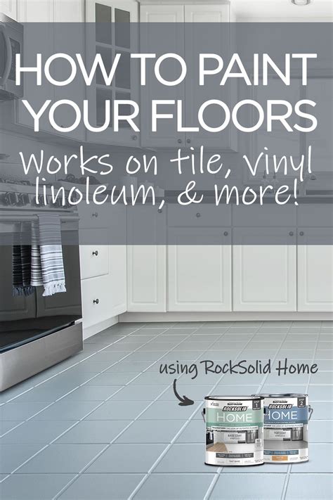 Rustoleum Floor Tile Paint Top Coat - peel and stick floor tile