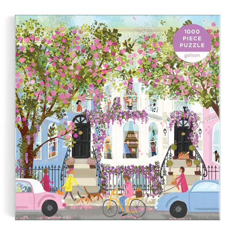 Joy Laforme Spring Terrace 1000 Piece Puzzle – Galison