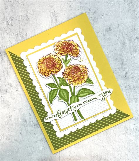 Simply Zinnia Class Kit — WILD VIOLETS ART