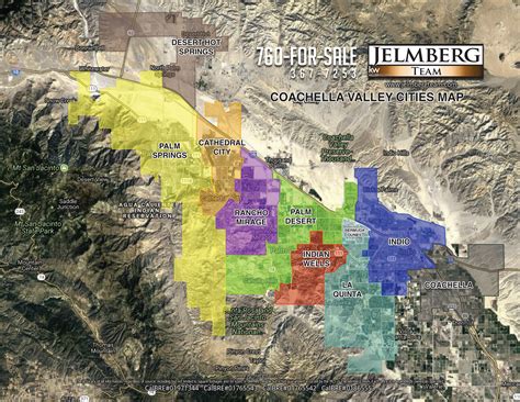 Coachella Valley California Map