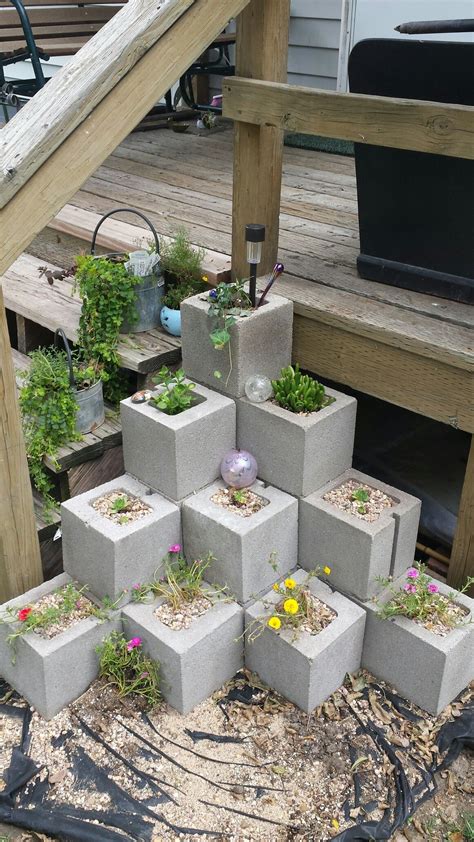 Urban cinder block planter – Artofit