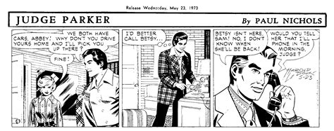 Judge Parker Vintage Comic Strip 1973-05-23 | Comics Kingdom