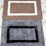 Buy Story@Home Door Mat Set of 2, Anti-Skid Cotton Blend Kitchen Rugs ...