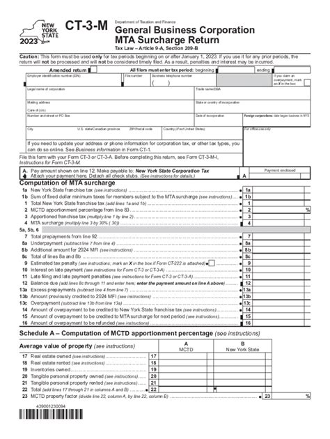 2023-2026 NY DTF CT-3-M (formerly CT-3M/4M) - Fill Out, Sign & Share ...
