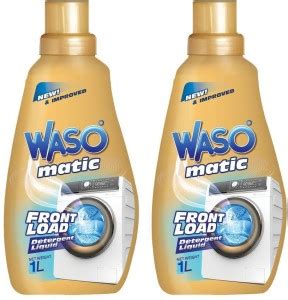 WASO Liquid Detergent Front Load (Set of 2) Classic Liquid Detergent ...
