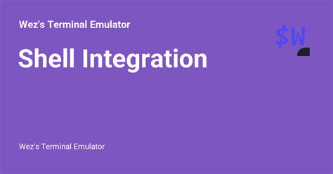 Image result for Shell Integration Examples