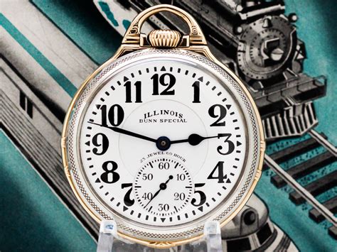 Rare Illinois Pocket Watch Railroad Grade 163 Type l, Housed in Desired ...