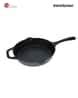Buy VICTORIA Pre-Seasoned Cast Iron Skillet | Black Color Home ...